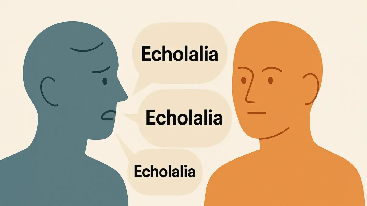 Glossary: Echolalia