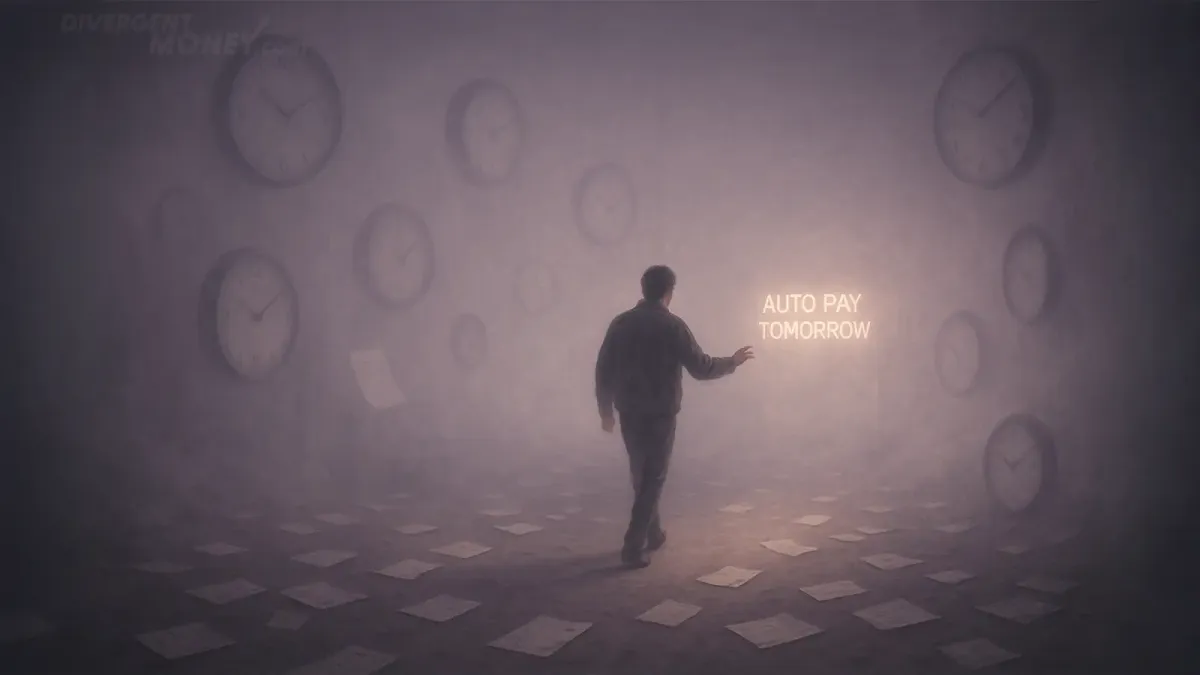 A person who has lost track of time.