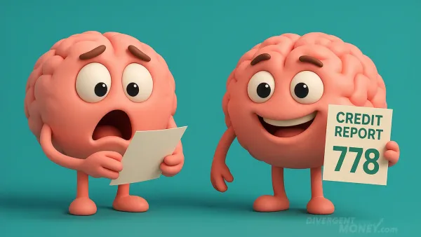Two brains, both shocked at their credit scores.